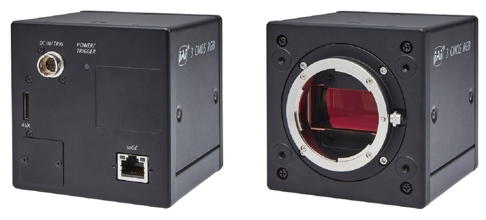 World’s first 10GBASE-T GigE 3-CMOS colour line scan camera